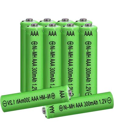 20 Packs 1.2V AAA 300mAh Ni-MH Rechargeable Batteries for Solar Lights Outdoor Garden Solar Light Lamp - Buy Online on GoSupps.com