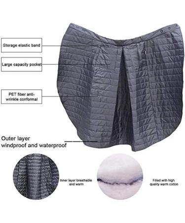 Winter Motorbike Leg Covers Universal Fleece Lined Wheelchair Cover with Inside Pocket & Easy Legs Protection Cover Wheel Mobility Scooter Leg Warm - Buy Online on GoSupps.com