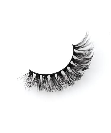 Buy Wispy Faux Mink Eyelashes - Long Length Midnight Color Strip Lashes | International Shipping - Buy Online on GoSupps.com