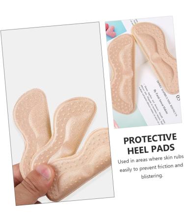 NOLITOY Heel Grips 4 Pairs Self-Adhesive Cushion Insoles for High Heels Comfort & Slip Prevention Perfect Fit for Trainers & Heeled Shoes - Sizes 6.5x3.3CM - Buy Online on GoSupps.com