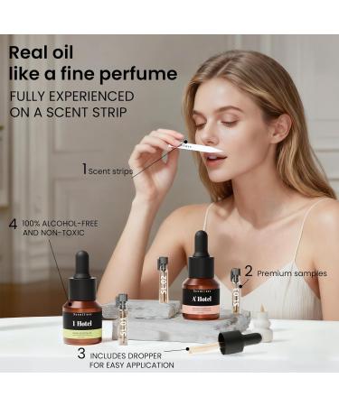 Scentluxe A 'Hotel Scent Aroma Diffuser Oil - Inspired by Atlantis Hotel for Home Premium Fragrance Oil for Ultrasonic and Waterless Diffusers and Crafting - 15 mL Glass Bottle with Dropper - Buy Online on GoSupps.com