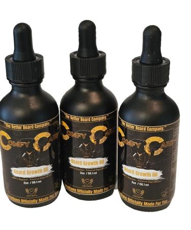 Comfy Care Beard Growth Oil for Men - All-Natural Beard Softener & Moisturizer for All Beard Types - Strengthens & Nourishes - Buy Online on GoSupps.com