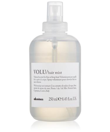 Davines Volu Hair Mist, Leave-On Primer To Add Volume To Limp Hair, Add Weightless Softness and Shine, 8.45 fl. oz.