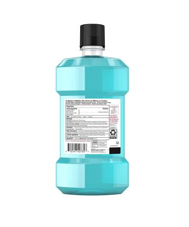 Listerine Cool Mint Antiseptic Mouthwash 1L - Fight Bad Breath, Plaque & Gingivitis - Buy Online on GoSupps.com