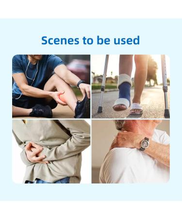 Buy Silicone Foam Dressings - 4x4 Waterproof Adhesive Wound Bandage for Bedsore Care | High Absorbency Painless Removal - 5 Pack - Buy Online on GoSupps.com
