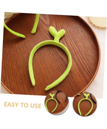 Mikinona Green Bean Sprout Headband Bopper Headband New Years Party Supplies Birthday Headband Photo Booth Props Wedding Party Headwear Women Headbands Birthday Hair Accessories Photo Prop - Buy Online on GoSupps.com