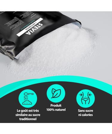 Nature Diet - Stevia Sweetener 1000g | Natural Sweetener | Low Calorie | Sugar Replacement - Buy Online on GoSupps.com