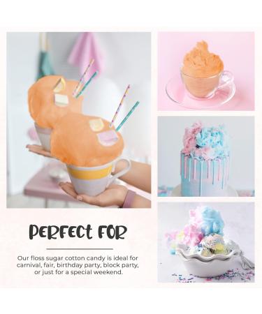 Baking Beauty and Beyond Rhubarb Flavour Premium Floss Sugar for Cotton Candy - 400g Bulk Floss Sugar with Natural Ingredients for Every Occasion - Buy Online on GoSupps.com