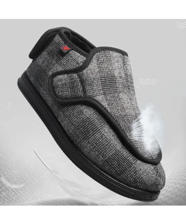 DXDUI Diabetic Casual Shoes 37 Black - Adjustable Swelling Shoes for Hiking and Outdoor Sports - Buy Online on GoSupps.com