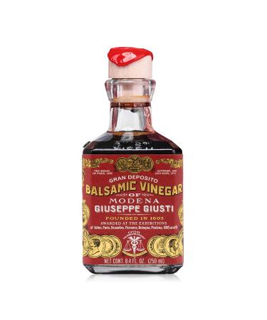 Giuseppe Giusti - Gran Deposito Aceto Balsamico Di Giuseppe Giusti Moderna - Italian Balsamic Wine Vinegar 8.45 fl.oz. (250ml) - Pack of 1 8.45 Fl Oz (Pack of 1)