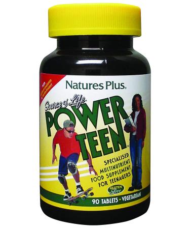 Nature's Plus Source of Life Power Teen 90 Tablets - Buy Online on GoSupps.com