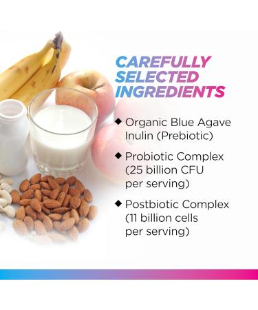 Livingood Daily Pre Pro Post Biotics Blend Powder Digestive Health Supplement with Prebiotics from Organic Blue Agave Inulin SBO Probiotics Probiotics for Women & Men Non GMO Vegan 30 Servings - Buy Online on GoSupps.com