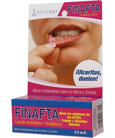 Finafta Oral Anesthetic: Treatment for Canker Sores & Mouth Irritations - Buy Online on GoSupps.com