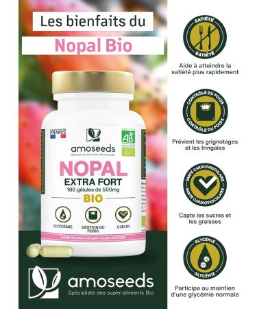 Nopal Bio Extra Strong | Powerful Formula | 180 Vegan Capsules | Premium Quality - Buy Online on GoSupps.com