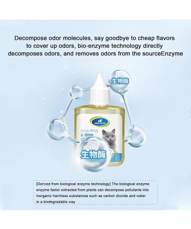Cat Box Deodorizer - Pet Deodorizer Odor 1.69oz Non-Stimulating Air Deodorizer for Pet Room Carpet Urine Rug Lxury - Buy Online on GoSupps.com