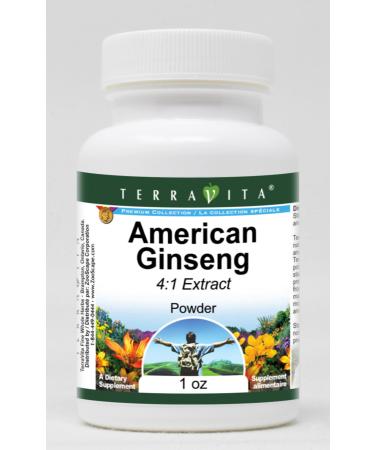 American Ginseng 4:1 Powder (1 oz ZIN: 520228) - 3 Pack
