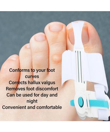Big Toe Straightener & Hallux Valgus Corrector | Ultimate Comfort & Improved Walking Posture - Day & Night Use - Buy Online on GoSupps.com