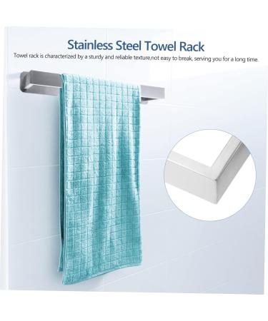 ABOOFAN Towel Rack Shower Door Wall Mounted Hooks Bathroom Furniture Self Adhesive Towel Bar Set No Punching - Buy Online on GoSupps.com