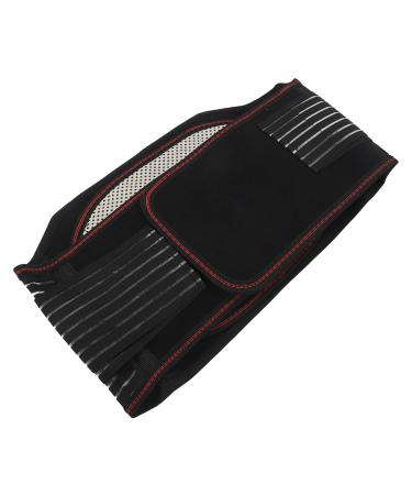 Thermal lower back support 5 steel plate support thickened comfortable adjustable magnetic removable thermal lumbar support for the back (l) l l