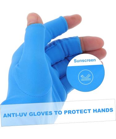 Beatifufu 1 Pair Nail Gloves Skin Care Elastic Spandex Anti Gloves Child - Buy Online on GoSupps.com