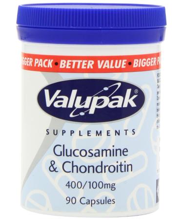 Valupak Glucosamine &Chondroitin 400/100mg 90 Capsules