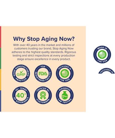 Stop Aging Now - Ceylon Cinnamon Supplement - with Chromium - 60 Vegetarian Capsules - Buy Online on GoSupps.com