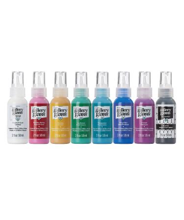 Gallery Glass Jewel Tones PROMOGGJL22 Stained Kit  8 Piece Glass Paint Set for DIY Arts and Crafts  Perfect for Beginners and Artists - Buy Online on GoSupps.com