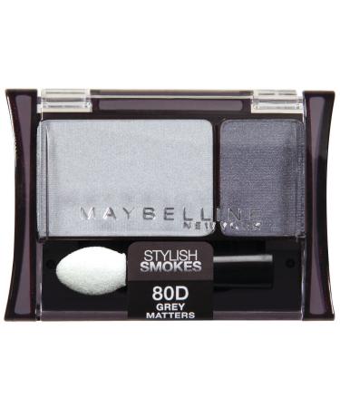 Maybelline New York Expert Wear Eyeshadow Duos  80d Grey Matters Stylish Smokes  0.08 Ounce