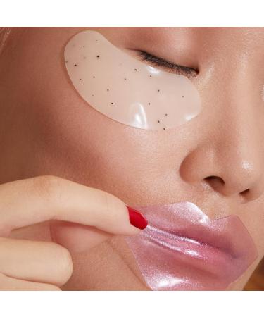 KIKO Milano Holiday Premi re Essential Eyes & Lips Gift Set | Skincare Gift Set: 2 Eye Masks (Energizing And Hydrating) And 1 Lip Mask - Buy Online on GoSupps.com