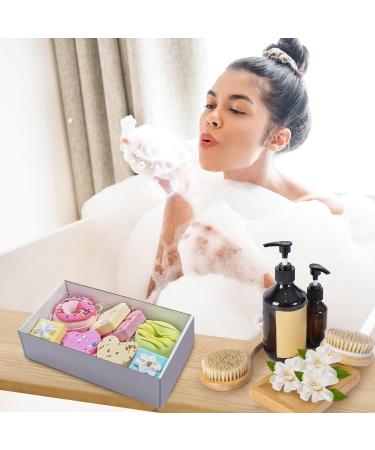 DR. LU Bath Bombs Gift Set 8 PCS Shower Bath Bombs with Different Organic Essential Oils Handmade Natural and Organic SPA Aromatherapy Bubble Bath Bombs for Women Kids Birthdays Christmas Gifts 0.125 count (Pack of 8) - Buy Online on GoSupps.com