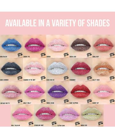 BEAUTYBLVD Glitter Lips Kit - Ruby Slippers | Waterproof, Smudge Proof, Long Lasting | Cruelty Free - Buy Online on GoSupps.com