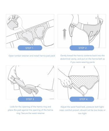 Nylon Hernia Belt for Adults & Children - Adjustable Pressure Relief Support for Small Intestine Hernia (M Black - Buy Online on GoSupps.com