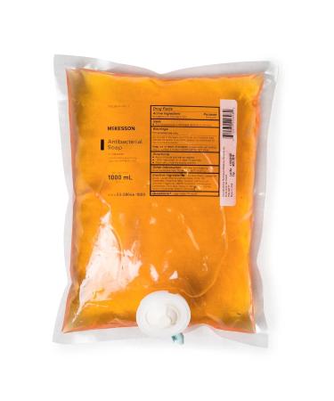 McKesson Antibacterial Liquid Hand Soap, 1000 mL Pack of 1 Refill Bag, Clean Scent Fresh 33.81 Fl Oz (Pack of 1) - Buy Online on GoSupps.com