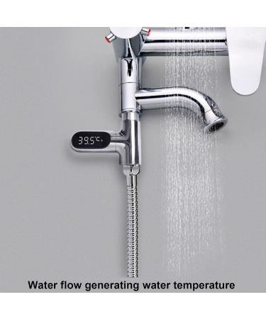 BuyWeek LED Digital Baby Bath Thermometer - Aluminum Shower Water Thermometer for Home & Kitchen | Accurate Safe & Easy to Use - Buy Online on GoSupps.com