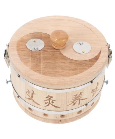 Solustroen box Moxibusion-Box Moxa Moxa-Sticks for moxibusion holder for moxibuscoffish made of wood whole body AI-Box Moxibusche Column Tool metal