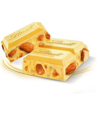 Lindt - Maxi Tablette SWISS PREMIUM CHOCOLATE Blanc Amandes - Chocolat Blanc 300g Chocolate Blanc Amandes 300g - Buy Online on GoSupps.com