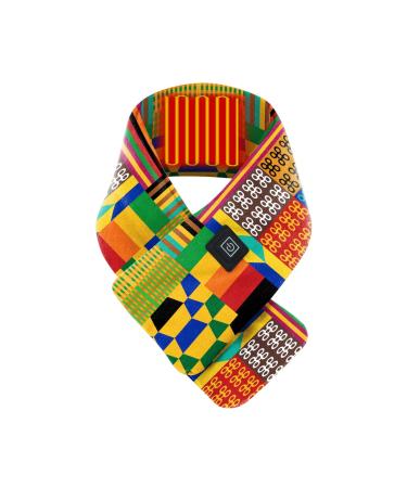 Electric scarf warmer Wirelessly thicken heating pillows for the neck warm intelligent neck warmer heated neck bundle cordless green unit size