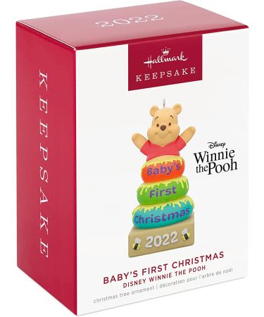 Hallmark Disney Winnie The Pooh Baby's First Christmas Ornament 2022 | Keepsake Gift for New Parents - Buy Online on GoSupps.com