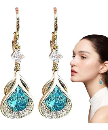 Magnetic Crystal Earrings | Slimming Magnetogen Lymph Detox Earrings for Women & Girls - Levabe - Buy Online on GoSupps.com