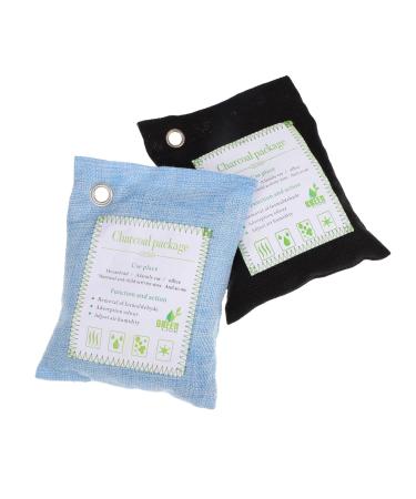 Veemoon 2 Pack Charcoal Bags - For Home Vehicle - For Home Charcoal Odor Bags - Natural Freshness Bags