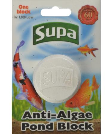 Supa Anti Algae Block The Block Slowly Dissolves Releasing Di-Methyl Urea Into The Pond Water Clearing Algae From Ponds.