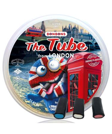 Candy The Tube from London Liquorice Flavour Family Box 450g _ BonBons Kosher
