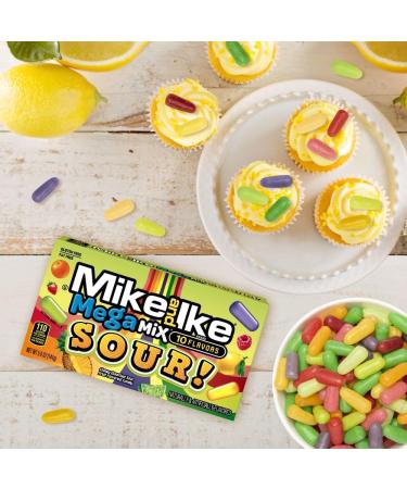 Mike & Ike Mega Mix Sours Lot de 12 sachets de 141 7 g - Buy Online on GoSupps.com