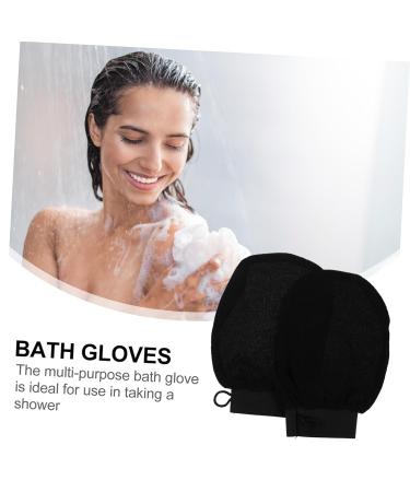 Shop Mikinona Exfoliating Bath Gloves - 1 Pair Scrubber Mitts for Spa & Shower | International Shipping Available - Buy Online on GoSupps.com