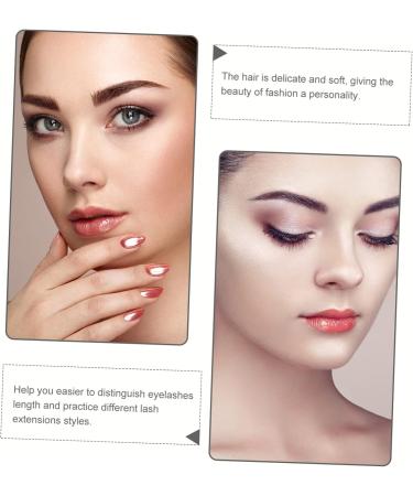 Beavorty 10 Pairs Fake eyelashes natural false lashes eyelash supplies natural false eyelashes segmented false eyelash reusable black eyelash artificial eyelashes Practice False Eyelashes - Buy Online on GoSupps.com