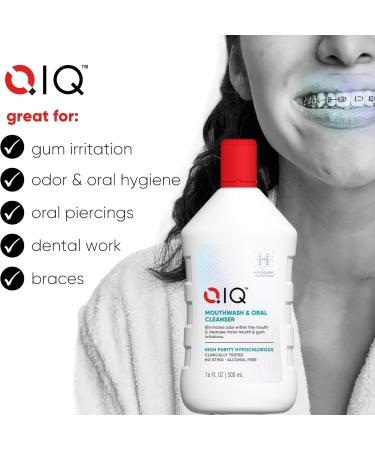 High Purity Hypochlorous Acid Mouthwash - Alcohol Free Sting Free Oral Cleaner for Superior Hygiene (16oz) - Shop Internationally - Buy Online on GoSupps.com