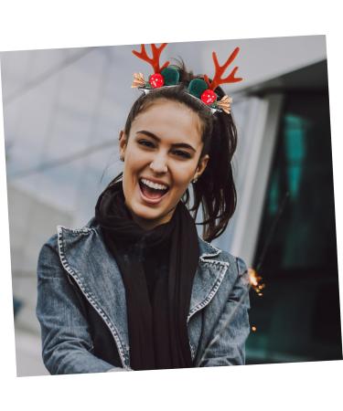 minkissy 4 Pairs Christmas Hair Clips Hair Decoration Deer Ear Headband Elk Deer Hair Clips Xmas Hair Clip Kids Hair Clips for Girls Elk Antlers Clips Abs Hair Accessories Miss - Buy Online on GoSupps.com