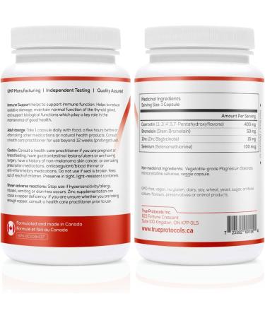 TRUE PROTOCOLS - Immune Protocol+ (3 Items) - Immune Support (90 Caps) Vitamin D-K2 Balance (120 Caps) & Magnesium Balance (120 Caps) - Bioavailable Capsules For Optimal Immune System Support Bone Cardiovascular & Overall Health - Immune System Booster -  - Buy Online on GoSupps.com