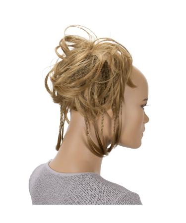 CAISHA XXL Hair Part Hair Gum Daisy Dutt Urban Course with braided braids Wavy synthetic fiber heat -resistant DM17cm honeyblond G12D honeyblond #26 G12D - Buy Online on GoSupps.com