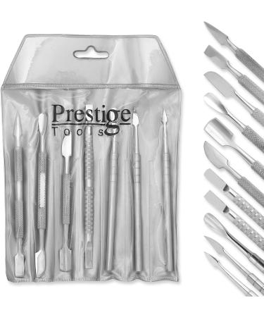 Cuticle Pusher Manicure Pedicure Double Single Ended Spoon Remover Spatulas Stainless Steel Dual Head Single Durable Tools Gift Ideas PTL  - Buy Online on GoSupps.com